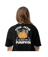 Oversized Heavyweight T-Shirt – Peter Back Print (Black) - €55,40 EUR