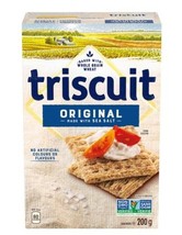 5 Boxes Of Triscuit Original Crackers Made With Sea Salt 200g Each From ... - £28.79 GBP