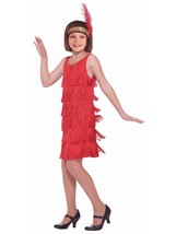 Red Flapper Child Costume-S - £59.50 GBP