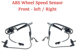 2 x ABS Wheel Speed Sensor Front Left &amp; Right: Fits Lexus RX350 RX450h 2010-2015 - £34.20 GBP