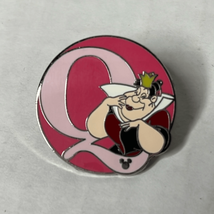 Disney 2009 Hidden Mickey Pin Alphabet Series Q Queen Of Hearts Alice Wo... - £9.64 GBP