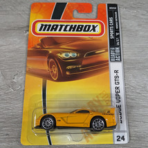 Matchbox 2007 Sports Cars #24 - Dodge Viper GTS-R - New on Excellent Card - $6.95