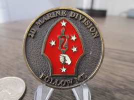 USMC 2nd Marine Division Assistant Division Commander Challenge Coin #199Q - £19.46 GBP