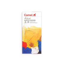 Camel Acrylic Color Box - 20Ml Tubes, 12 Shades - £15.56 GBP