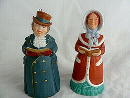 Dickons Hallmark Christmas Ornament Lady Daphne Caroler Bell + Mr Ashbou... - $278.56 MXN