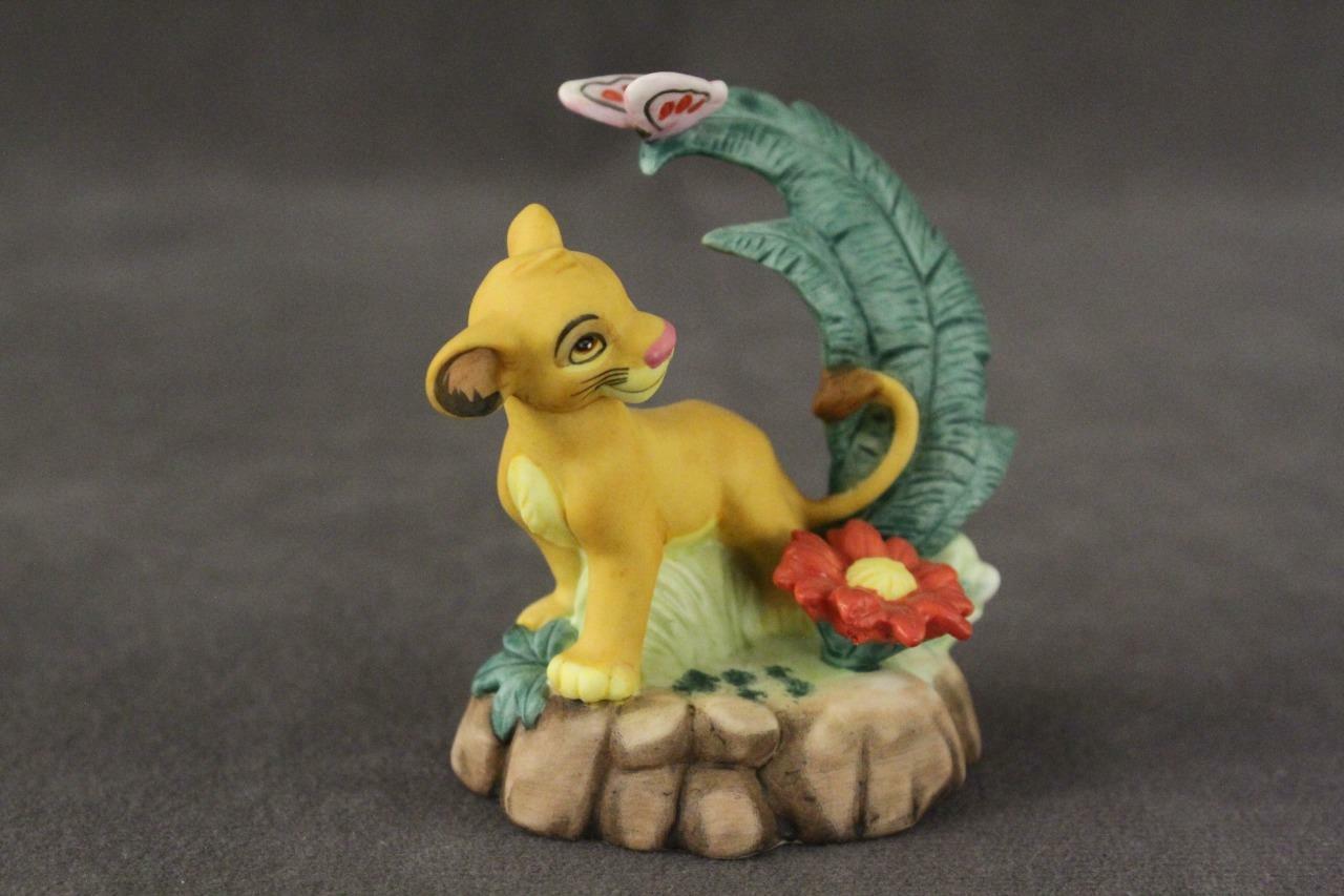 Vintage Walt Disney SIMBA Lion King Cartoon Character Movie Bisque Figur... - $24.13