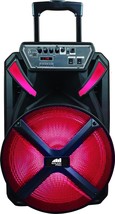 NAXA NDS-1536 Portable 15&quot; Bluetooth Party Speaker with Disco Light - £94.59 GBP