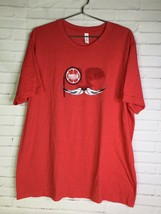 The Traveler Grapefruit Shandy Beer Mens Size 2XL Heather Red Promo AD T-Shirt - £15.46 GBP