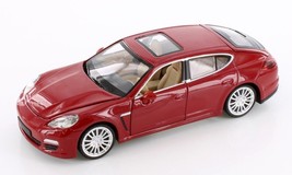 2009 Porsche Panamera S 1/24 Scale Diecast Model by Showcasts - RED - $29.69