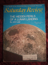 Saturday Review June 7 1969 Lunar Landing Archibald Macleish Wolf Von Eckardt - £6.84 GBP