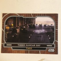 Star Wars Galactic Files Vintage Trading Card #642 Theed Hangar Bay - £2.01 GBP