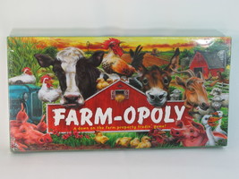 Farm-opoly 2005 Monopoly Board Game by Late for the Sky New Sealed - $22.65