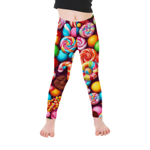 NEW! Babies, Toddlers, Lil Girls Printed Leggings Candy Mountain! 2T-6X - £21.64 GBP