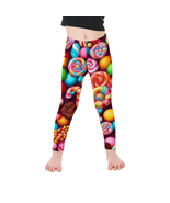 NEW! Babies, Toddlers, Lil Girls Printed Leggings Candy Mountain! 2T-6X - £21.22 GBP