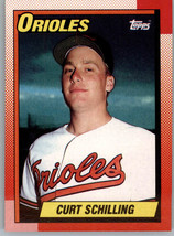 1990 Topps 97 Curt Schilling  Baltimore Orioles - £11.82 GBP
