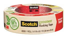 Scotch 1.41 in. W X 60.1 yd L Tan Medium Strength Masking Tape - $9.95