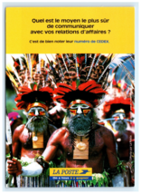 Postal Service La Poste France Ad Postcard - $7.00