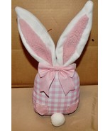 Door Stop Decoration Easter Rabbit Pink 12&quot; Tall x 6&quot; Wide 2 lbs Heavy N... - £5.98 GBP
