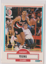 Danny Young Trailblazers Guard 1990-91 Fleer Card # 161 - £1.07 GBP