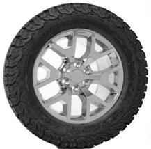 GMC 20&quot; Honeycomb Chrome Replica Wheels BFG 275/60R20 Tires Sierra Yukon Denali - £2,302.07 GBP