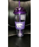 Kansas State Wildcats Plastic Tumbler Purple Lot of  5 - $26.00
