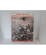 PRAISE THE LORD AND PASS THE AMMUNITION!! 1942 WW2  PIANO SHEET MUSIC - $9.85