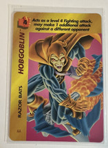 Marvel Overpower 1995 New Hobgoblin Character Razor Bats   #AA  Common - £1.59 GBP