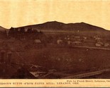 Vtg Albertype Postcard Lebanon Oregon OR - Peterson&#39;s Butte From Paper M... - $12.82
