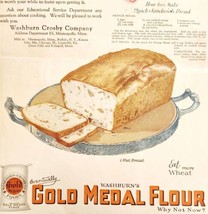 1924 Gold Medal Flour Sandwich Bread Advertisement Baking Washburn Crosb... - $29.99