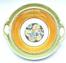 Celebrate Bowl made in Germany 8&quot; Lusterware With Handles Registered Lustreware - £8.14 GBP