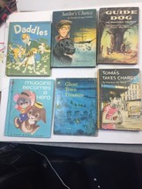 Lot of 6 vintage/antique children&#39;s books, Home School - £20.13 GBP