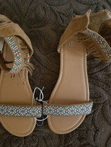 Girl&#39;s Size 3 ~ Fashion Sandals ~ Ankle Strap - £12.03 GBP