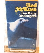 Too Many Midnights by Rod McKuen (1981 1st Ed. Mass Market PB) - £14.14 GBP