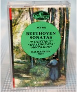 Beethoven - Sonatas Pathetique Appassionata Moonlight Cassette Tape - £5.09 GBP