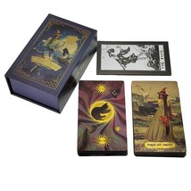 New Pattern  Foil Tarot Cards Witch Divine Predictive d Game Waterproof Mystery  - £95.41 GBP