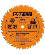 P10024 Itk Plus 10-Inch 24-Teeth 5/8-Inch-Bore Circular Ripping Saw Blade - £66.19 GBP