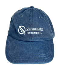 QuickSilver Scientific  MBJ Summit Baseball Cap Hat Denim Jean - £26.70 GBP
