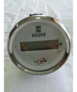 Marine Boat Yacht Outboard Engine Digital Hour Meter Gauge 9-32V 52mm 2”... - $34.04 CAD