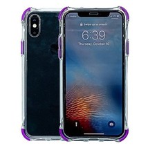Shock Resistant Thin INC Sports Case Cover for iPhone Xs Max 6.5&quot; PURPLE - £4.68 GBP