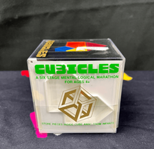Vtg 80s 90s Cubicles Mental Logical Marathon Puzzle Toy - £17.40 GBP