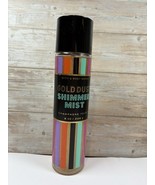 BATH AND BODY WORKS GOLD DUST SHIMMER BODY MIST 8 OZ LIMITED EDITION - $27.77 CAD