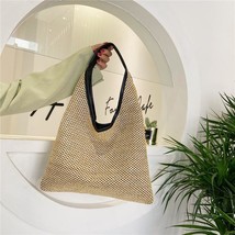 Summer Holiday Beach Straw Women Bag  New Fashion Versatile Woven Large Capacity - £25.28 GBP
