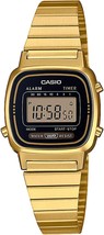 Casio Women&#39;s LA670WEGA-1 Vintage Stainless Steel Digital Gold Watch - £52.93 GBP