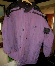 Urban equipment heavy coat Zipper Snaps Chore Coat Mens size XL Purple &amp;... - $37.39