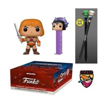 Masters of the Universe GameStop Funko Box He-man Flocked And More Sealed - £21.67 GBP