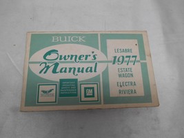 Old Vtg 1977 BUICK LaSABRE ESTATE WAGON ELECTRA RIVIERA OWNERS MANUAL GM... - $19.79