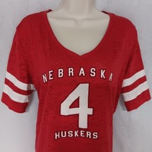 Blue 84 Nebraska Cornhuskers Jersey T-Shirt Medium Red - £12.65 GBP