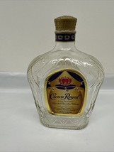 Crown Royal EMPTY Glass Done De Luxe Canadian Whisky Jug  750 mL - $182.31 MXN