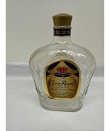 Crown Royal EMPTY Glass Done De Luxe Canadian Whisky Jug  750 mL - $13.85 CAD