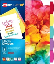 Avery + Amy Tangerine Dividers for 3 Ring Binders, 5-Tab Set 11.13"L x 9... - €16,80 EUR Avery + Amy Tangerine Dividers for 3 Ring Binders, 5-Tab Set 11.13"L x 9... - €16,80 EUR